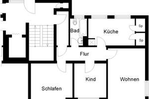 Renovierte 3-Zimmer-Wohnung im Erdgeschoss mit Balkon in Uninähe! – Julius-Leber-Str. 8, 33615 Schildesche, Bielefeld – Vorschaubild 7