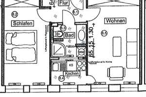 2-Zimmer-Wohnung in Leipzig Volkmarsdorf – 4315 Volkmarsdorf, Leipzig – Vorschaubild 2