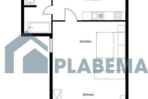 2-Zimmer-Wohnung mit Einbauküche, Galerie im Wohnzimmer, Bad mit Wanne und Fenster – Blutstraße 15, 19370 Parchim – Vorschaubild 24