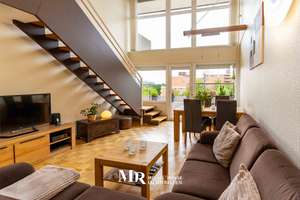 Geräumige Maisonettewohnung mit Loft-Charakter und zwei Balkonen – Die vollständige Adresse der Immobilie erhältst du vom Anbieter., 30627 Groß-Buchholz, Hannover – Vorschaubild 1
