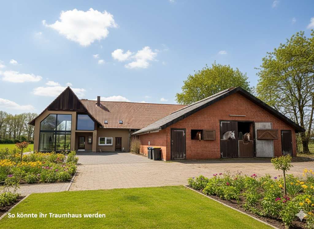 Immobilie in Hövelhof - Hof-Juwel sucht Visionäre: Sanierungsobjekt mit 10.500 m2 Land in Alleinlage (mit Video) - Bild 2