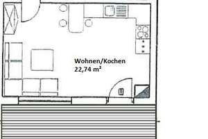 2-Raum-ETW mit Terrasse und eigenem Garten in der beliebten Südvorstadt