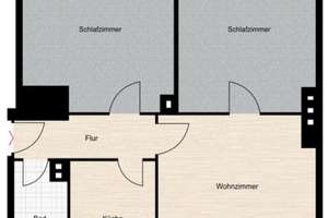 Helle 3-Zimmer-Dachgeschosswohnung mit, Badewanne & optionaler EBK in Wuppertal-Barmen – Die vollständige Adresse der Immobilie erhältst du vom Anbieter., 42281 Barmen, Wuppertal – Vorschaubild 10