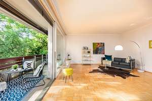Zeitlos. Gross. Grün. Repräsentative Eigentumswohnung mit Einzelgarage, Duisburg-Kaiserberg – Die vollständige Adresse der Immobilie erhältst du vom Anbieter., 47058 Duissern, Duisburg – Vorschaubild 2