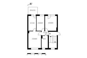 Umzug gefällig? Günstig geschnittene 2,5-Zi.-Wohnung – Bromberger Straße 87, 28237 Gröpelingen (Ortsteil), Bremen – Vorschaubild 2