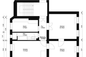 Gemütliches Zuhause mit Altbaucharme: 3-Zimmer-Wohnung in Berlin-Niederschönhausen – Blankenburger Straße 2, 13156 Niederschönhausen, Berlin – Vorschaubild 2