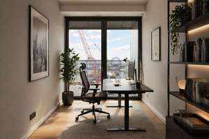 Exklusive 4-Zimmer-Wohnung im 16. Obergeschoss des Grand Tower Frankfurt – Die vollständige Adresse der Immobilie erhältst du vom Anbieter., 60327 Gallus, Frankfurt am Main – Vorschaubild 8