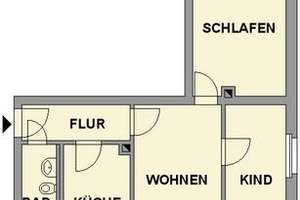 Balkonwohnung in ruhiger Seitenstraße gelegen – Bahnstr. 59, 9116 Schönau, Chemnitz – Vorschaubild 4