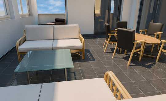 Letzter Bauabschnitt! 4-Zimmer-Penthouse mit 2 Dachterrassen und 2 TG-Plätzen / Neubau - Erstbezug