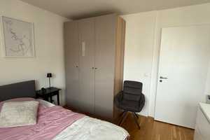 NEUBAU: 2 Zimmer verteilt auf 60 m² Wohnen + Balkon und Lift + Dachterrasse, inkl. großer TG-Stellpl – München – Vorschaubild 7