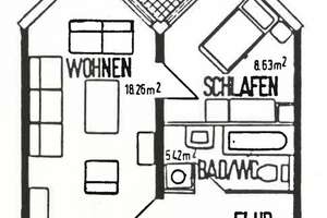 Ruhig gelegene 2-Zimmer-Eigentumswohnung mit Loggia und TG-Stellplatz – Die vollständige Adresse der Immobilie erhältst du vom Anbieter., 68219 Rheinau, Mannheim – Vorschaubild 2