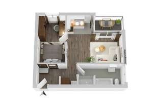 2-Raum-Appartement in unmittelbarer Nähe zur Uni! – 98693 Ilmenau – Vorschaubild 9