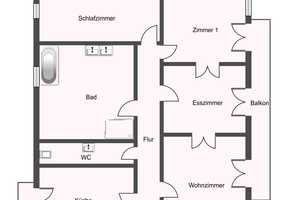 NEU *Paul & Partner* ALTBAUFANS AUFGEAPASST ! SAGENHAFTE ALTBAUPERLE IN IDEALER LAGE ! 2 BALKONE ! – Wiesbaden – Vorschaubild 19