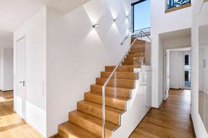 Atrium-Penthouse in den Nymphenburger Höfen der Maxvorstadt - großzügige Außenflächen mit Alpenblick – Die vollständige Adresse der Immobilie erhältst du vom Anbieter., 80335 St. Benno, München – Vorschaubild 4
