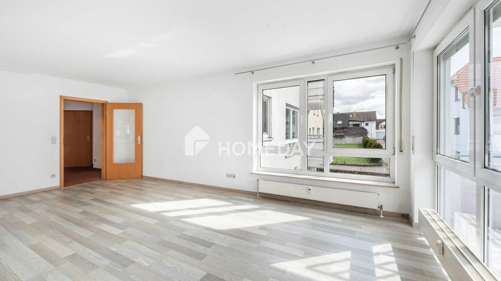 Immobilie in Ammerbuch - Feierabendsonne inklusive: Helle 2-Zimmer-Wohnung mit Südwestbalkon, Tageslichtbad und  Stellplatz - Bild 4