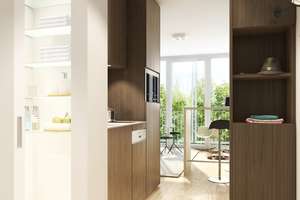 Bald einziehen! Kleines, feines Apartment in elegantem Haus / Schwabing