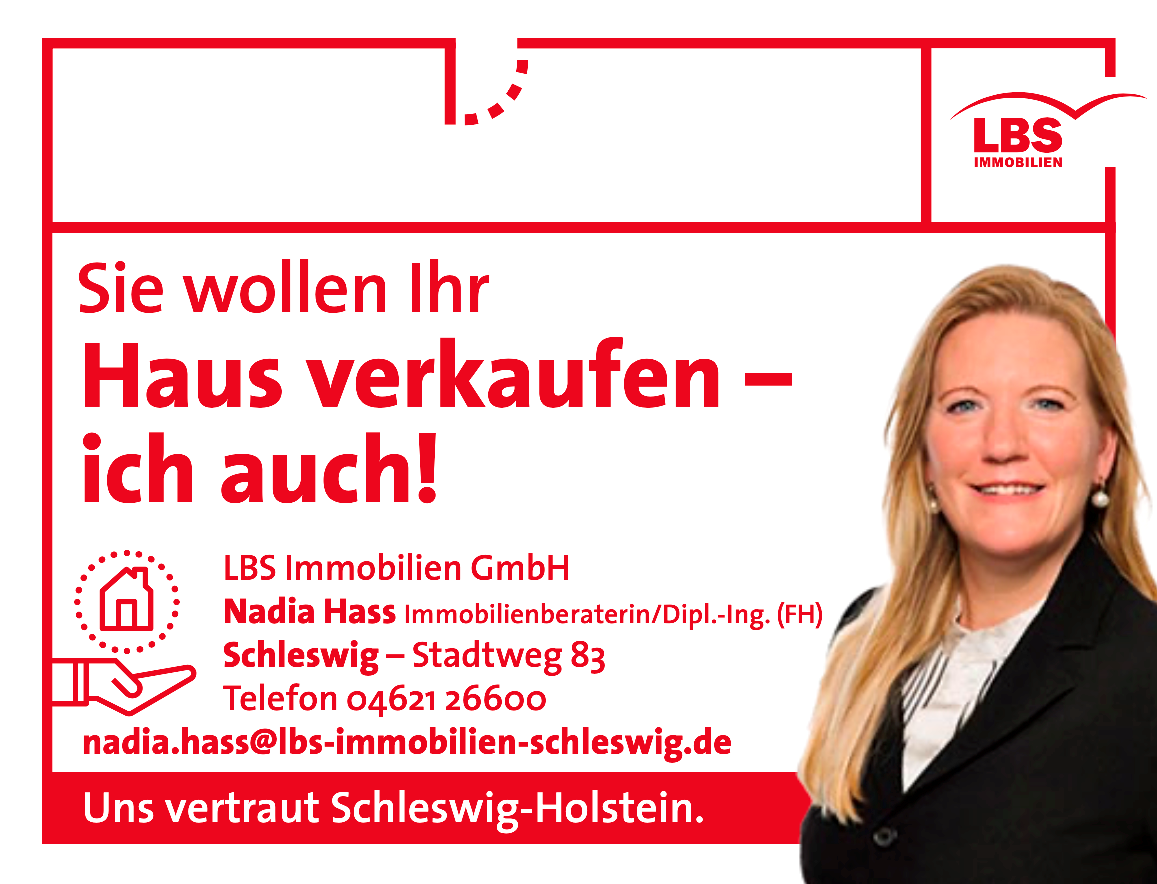 Zwei ländliche Handwerkerhäuser mit großem, ruhigem Grundstück, Nordfriesland Kreis – Bild 4