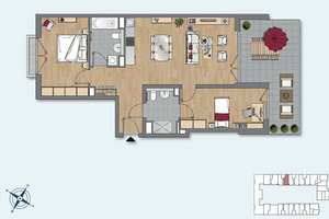 *Treppenmuffel aufgepasst - helle Erdgeschosswohnung direkt am Wasser* – Heidestraße 21, 10557 Moabit, Berlin – Vorschaubild 12