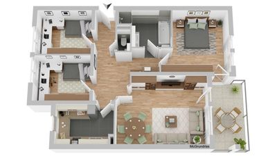 Top Kapitalanlage - vermietete 4-Zimmer Wohnung in bevorzugter Lage WE25