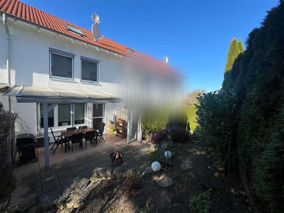 Rückseite Haus