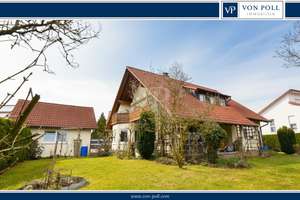 Gepflegtes Zweifamilienhaus in unverbaubarer Randlage und vielen Highlights – Die vollständige Adresse der Immobilie erhältst du vom Anbieter., 74423 Obersontheim – Vorschaubild 1