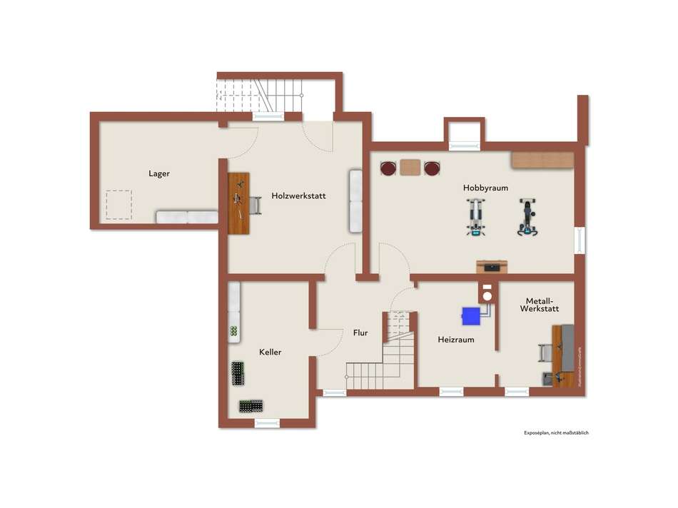 Grundriss-Untergeschoss