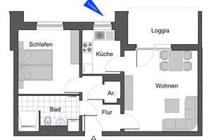 NEUBAU! EARLY-BIRD-AKTION 1. GRUNDMIETE GESCHENKT * – Sonnenkamp Allee 15, 38446 Almke, Wolfsburg – Vorschaubild 2