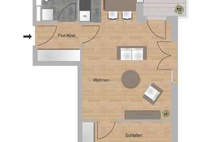 FairMieten/Mittelstandsprogramm: Neubau am Riedbogen – Bergen-Enkheim - Typ 2-D1 – Auf der Sandkaute 39, 60388 Bergen-Enkheim, Frankfurt am Main – Vorschaubild 4