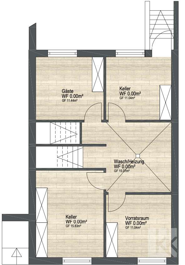 Grundriss Kellergeschoss