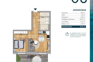 *** NEUBAU * ECO 2.0 * Wärmepumpe * Kühlung * 06/26 * 2 Zimmer * JETZT BESICHTIGEN *  – Hohe Str. 48, 4416 Markkleeberg – Vorschaubild 14