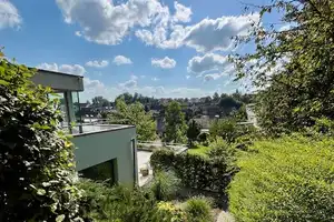 Aussergewöhnliche  Architektenvilla im Bauhausstil mit Pool inkl. Einliegerwohnung ! – Aichach-Friedberg (Kreis) – Vorschaubild 5