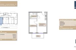2-Zimmer-Neubauwohnung in Osnabrück-Wüste – Schnatgang 22, 49080 Wüste, Osnabrück – Vorschaubild 3
