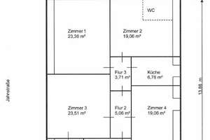 Ein-/Zweifamilienhaus inmitten der Stadt – Die vollständige Adresse der Immobilie erhältst du vom Anbieter., 17159 Dargun – Vorschaubild 14