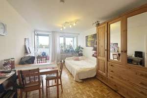 1-Zimmer-Apartment mit separater Küche und Loggia mit Fernblick – Die vollständige Adresse der Immobilie erhältst du vom Anbieter., 81476 Forstenried, München – Vorschaubild 1