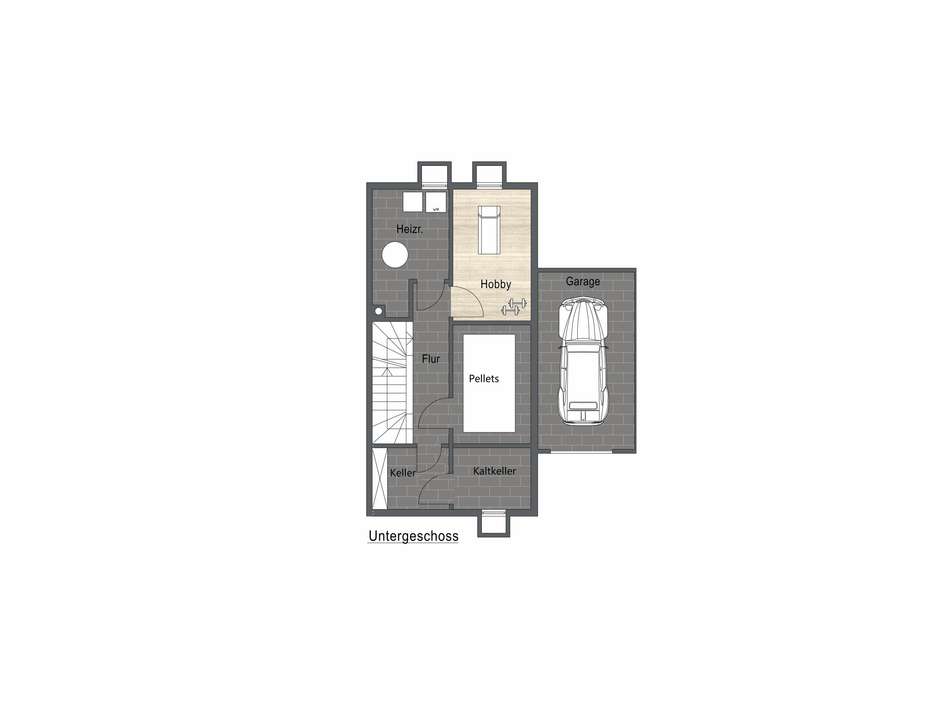 Grundriss Untergeschoss