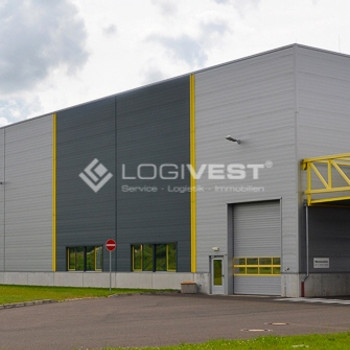 Projektierter Neubau einer Lager-und Produktionshalle