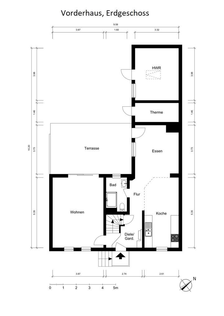 Grundriss VH, EG