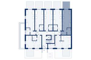 B06: Komfortables Mikro-Apartment mit erholsamer Gartenterrasse – Hausdorffstraße 348, 53129 Dottendorf, Bonn – Vorschaubild 2