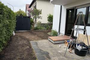 Erdgeschoss-Wohnung mit Souterrain und Garten in München Harthof  – Hasenbergelstraße 24, 80935 Lerchenau-Ost, München – Vorschaubild 3