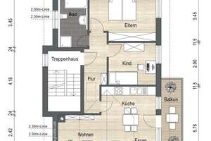 Solide. Modern. Nachhaltig vermietet. – Gepflegtes 3-FH in gefragter Lage von Baden-Baden – Die vollständige Adresse der Immobilie erhältst du vom Anbieter., 76530 Innenstadt, Baden-Baden – Vorschaubild 23