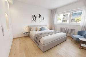 Gute Substanz, beste Lage: 3-Zimmer-Wohnung mit Loggia & viel Potenzial in Obermenzing – Die vollständige Adresse der Immobilie erhältst du vom Anbieter., 81245 Obermenzing, München – Vorschaubild 6