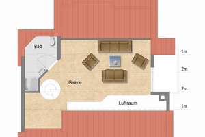 Von Privat: Hochwertige 3,5-Zimmer-DG-Galeriewohnung mit 2 Balkonen, 2 Bädern, TG und guter Rendite – Die vollständige Adresse der Immobilie erhältst du vom Anbieter., 70619 Riedenberg, Stuttgart – Vorschaubild 18