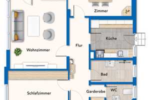 Großzügiges Zweifamilienhaus mit großem Grundstück im Herzen von Köngen – Esslingen (Kreis) – Vorschaubild 18