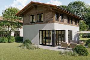 Vorankündigung! Neubau! EFH! Ihr Traumhaus mit Bergblick und Südterrasse!! – Traunstein (Kreis) – Vorschaubild 2