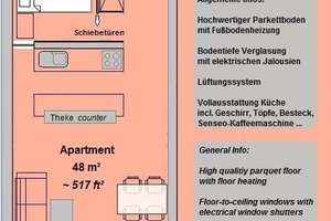 Möbl. neu, zentral, ruhig, WiFi / new apartment, Zuhause mit 2 Zimmern in zentraler Lage von München – 80337 Am Schlachthof, München – Vorschaubild 13