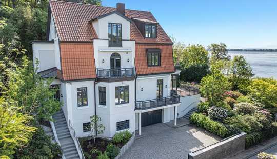 Bild von Traumhafte Elbblick-Villa mit 2 Wohneinheiten in Blankenese