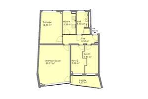 ERSTBEZUG nach Sanierung! - Helle 4-Zimmer-Wohnung mit Balkon – Söderblomstr. 1, 90439 Sündersbühl, Nürnberg – Vorschaubild 7