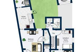 Attraktives Investment: Zentral gelegenes 3-Parteien-Haus in Uedem – Kleve (Kreis) – Vorschaubild 18