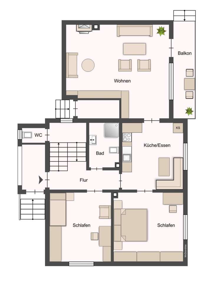 Grundriss Erdgeschoss