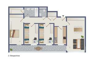 Tolle 4-Zimmerwohnung mit Balkon in gutem Zustand – Die vollständige Adresse der Immobilie erhältst du vom Anbieter., 72762 Reutlingen-Mitte, Reutlingen – Vorschaubild 19